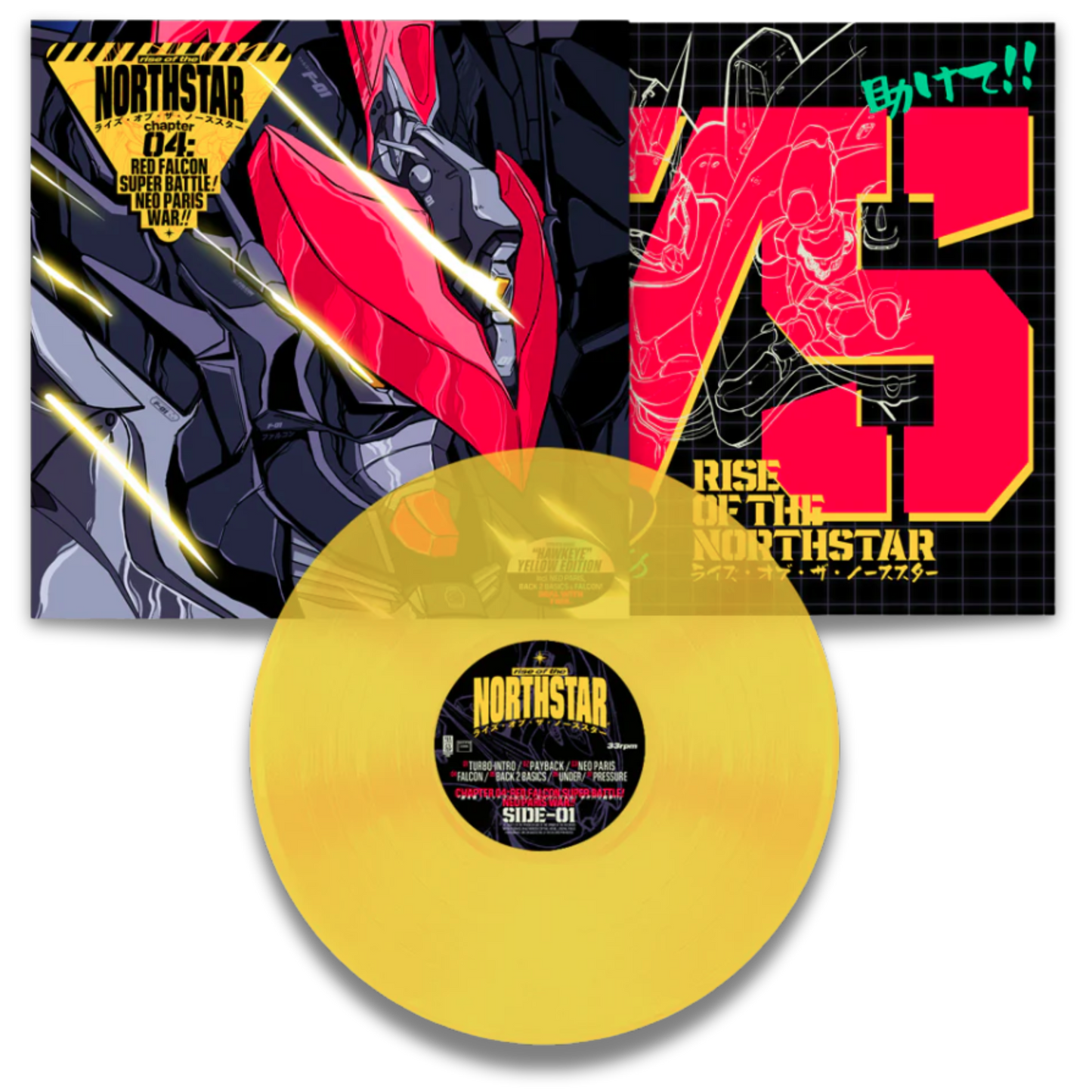 Rise Of The Northstar – Chapter 4: Red Falcon Super Battle! Neo Paris War!! (Hawkeye Yellow Edition)