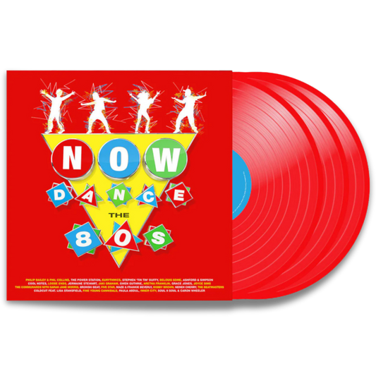 Now Dance The 80s (3LP, Red Vinyl)