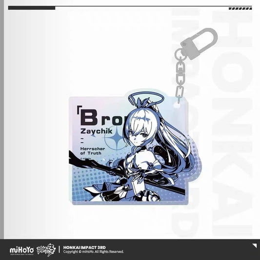 Bronya Zaychik – Honkai Impact 3rd Acrylic Keychain Chain Backpack Charm Gift