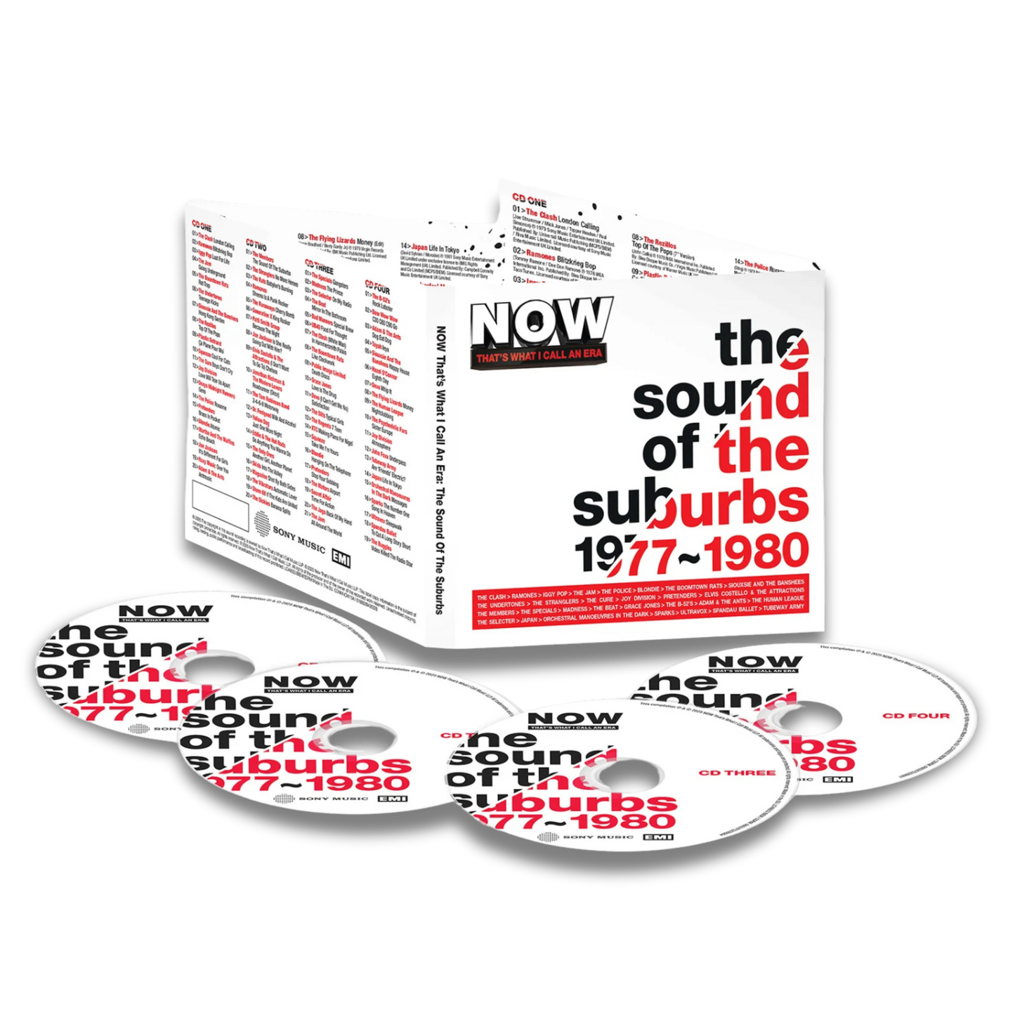 Now That's What I Call An Era The Sound Of The Suburbs 1977～1980 (4CD)