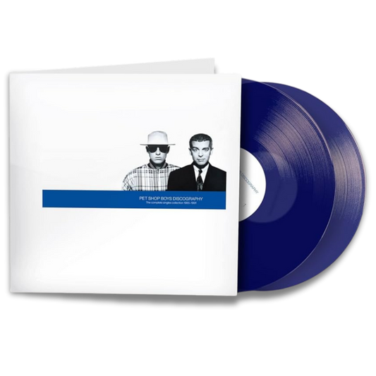 Pet Shop Boys – Discography (The Complete Singles Collection 1985-1991) (2LP, Blue Vinyl)