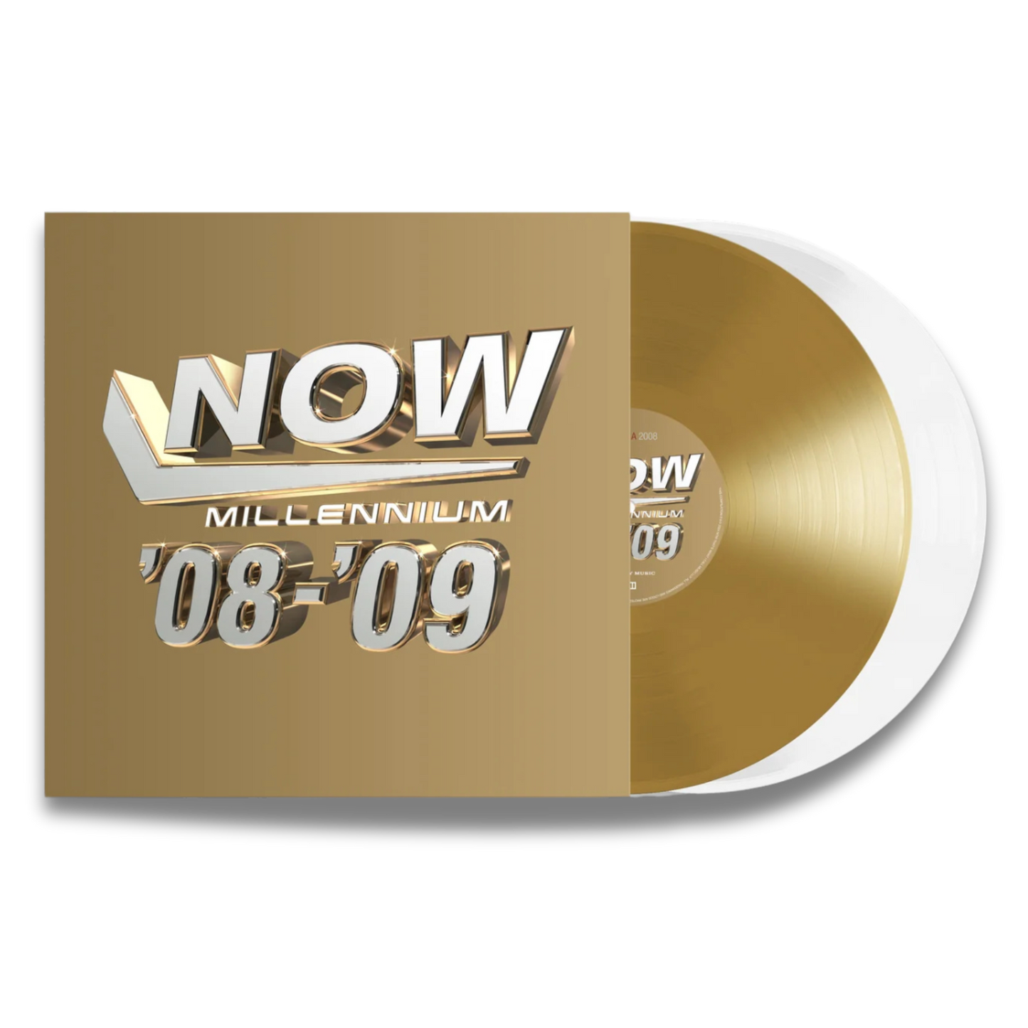 Various – Now Millennium '08-'09 (2LP, Gold & White Vinyl)