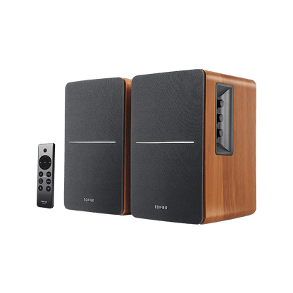 Edifier R1280DBs Active Bluetooth Bookshelf Speakers (Brown)