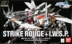 Gundam Seed MSV Series HG 1/144 #01: Strike Rouge + I.W.S.P.