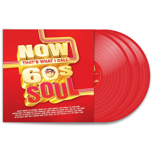 NOW That's What I Call 60s Soul (3LP, Red Vinyl)