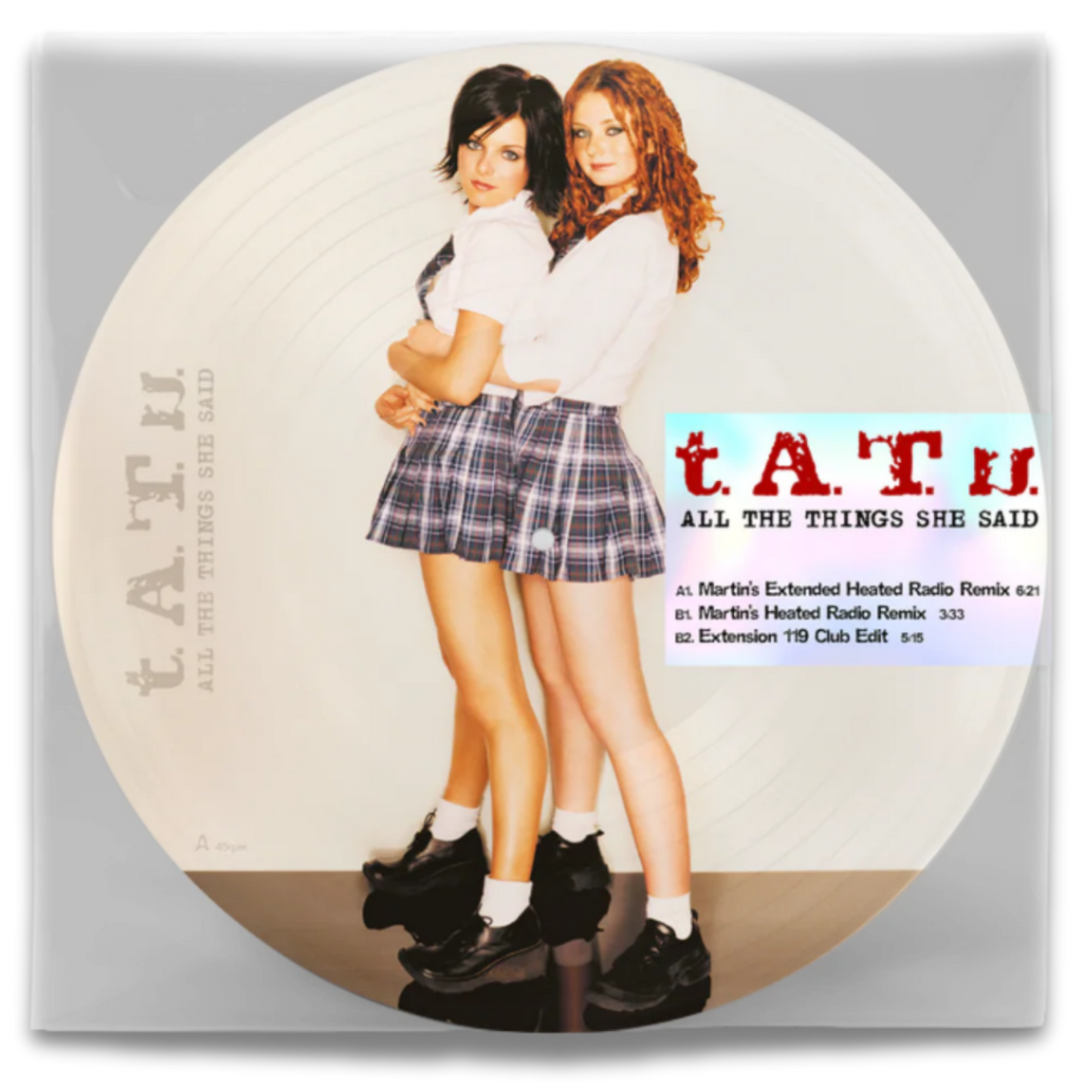 t.A.T.u. – All The Things She Said (Picture Disc, 12" Vinyl)