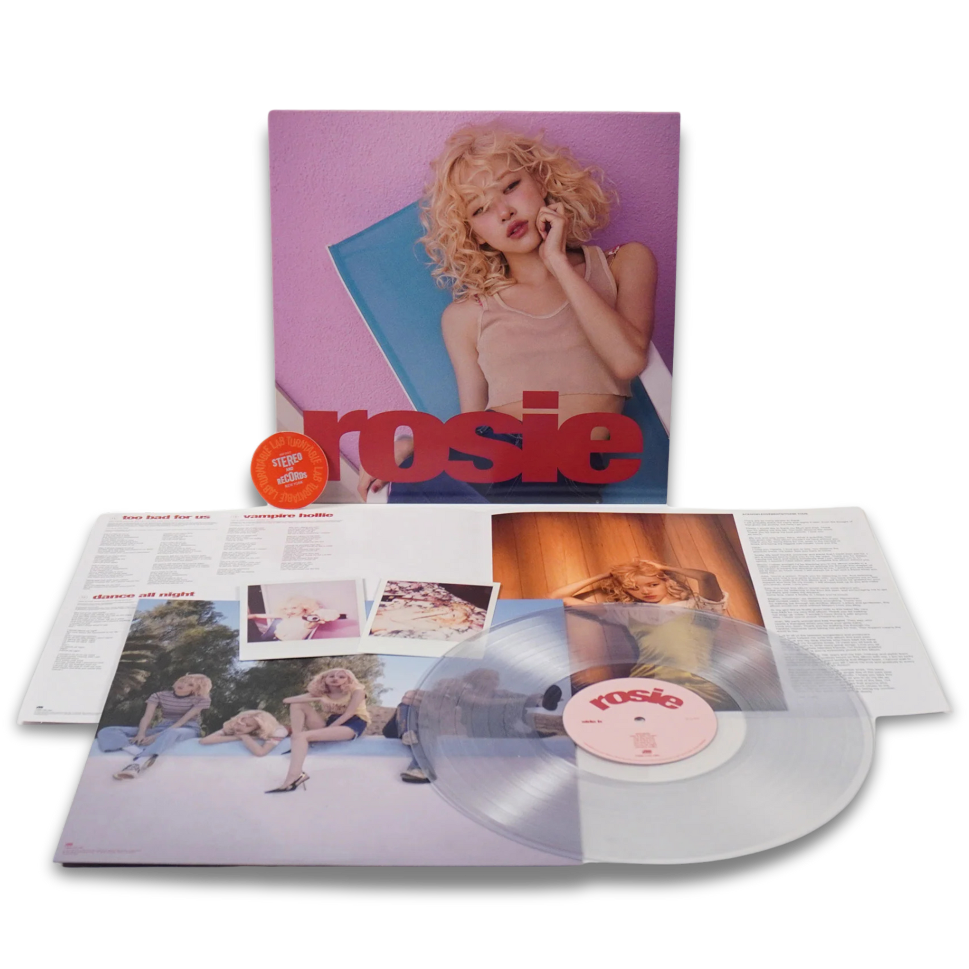 Rosé – Rosie (Clear Vinyl, Limited Edition, Bonus Track