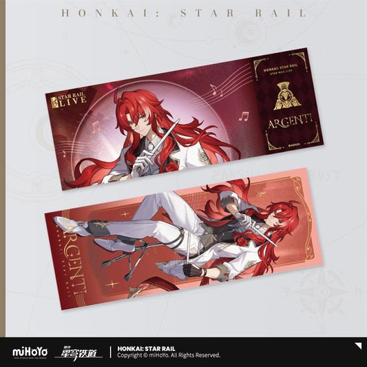 Argenti – Honkai: Star Rail LIVE Series Holographic Ticket