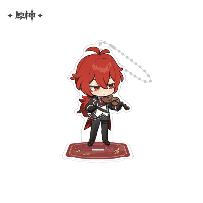 Diluc – Genshin Impact "Melodies of an Endless Journey" Chibi Chara Acrylic Stand