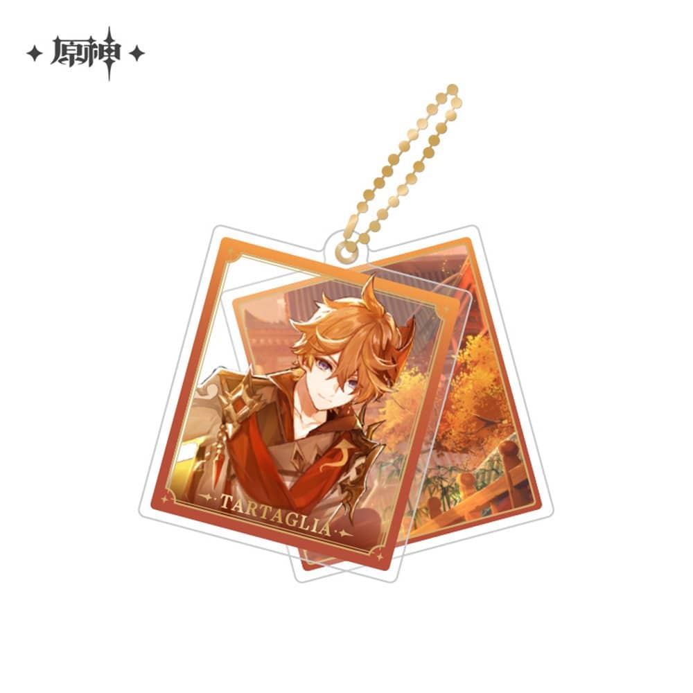 Tartaglia – Genshin Impact Chara Double Acrylic Keychain