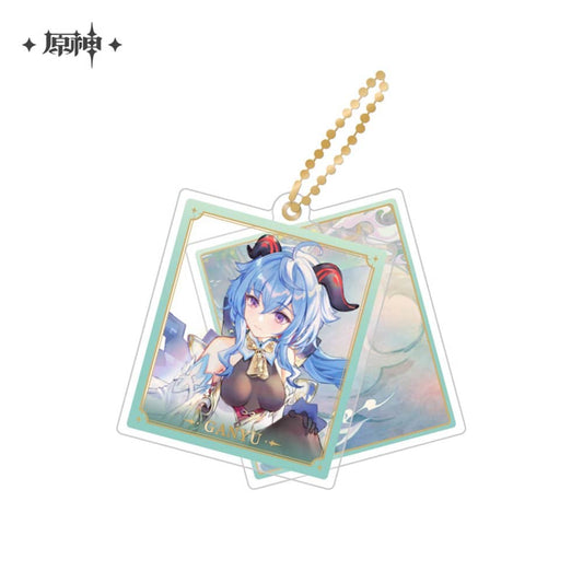 Ganyu – Genshin Impact Chara Double Acrylic Keychain