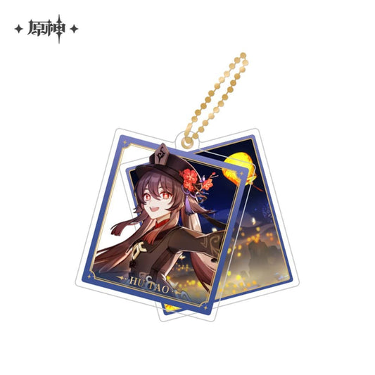 Hu Tao – Genshin Impact Chara Double Acrylic Keychain