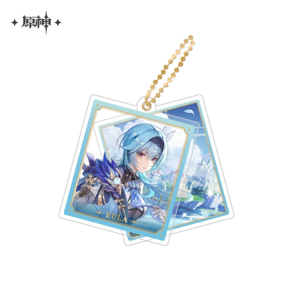 Eula – Genshin Impact Chara Double Acrylic Keychain