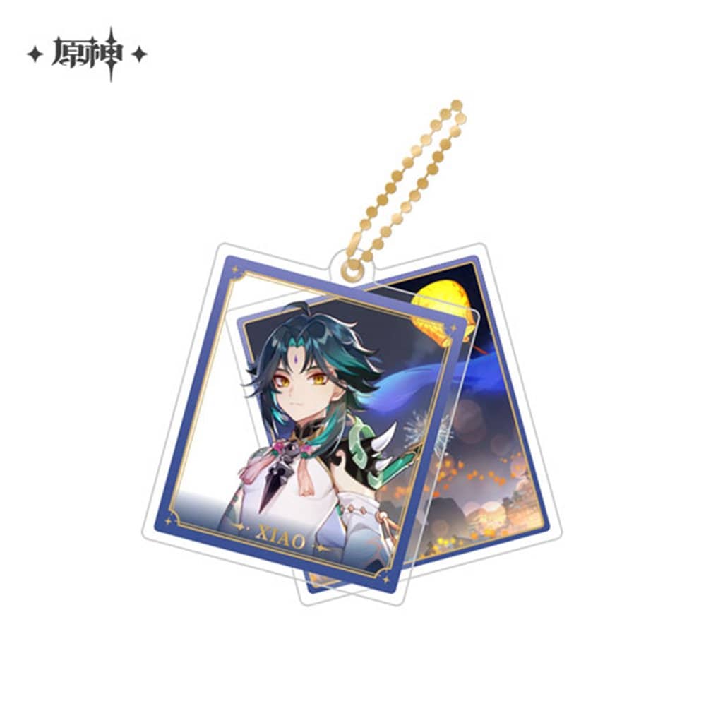 Xiao – Genshin Impact Chara Double Acrylic Keychain