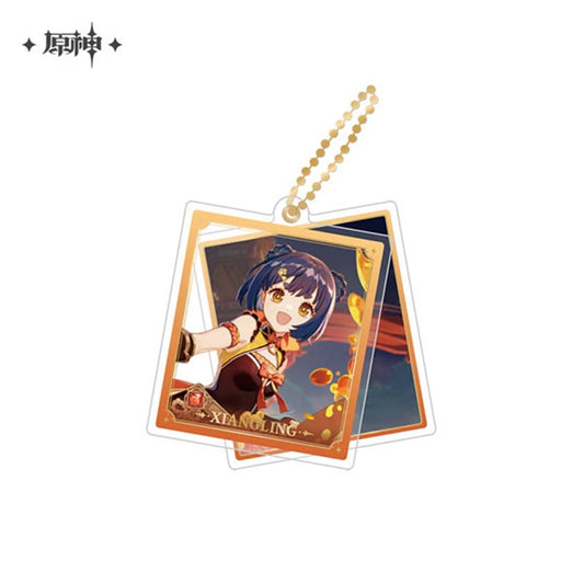 Xiangling – Genshin Impact Chara Double Acrylic Keychain