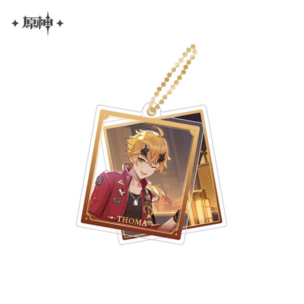 Thoma – Genshin Impact Chara Double Acrylic Keychain