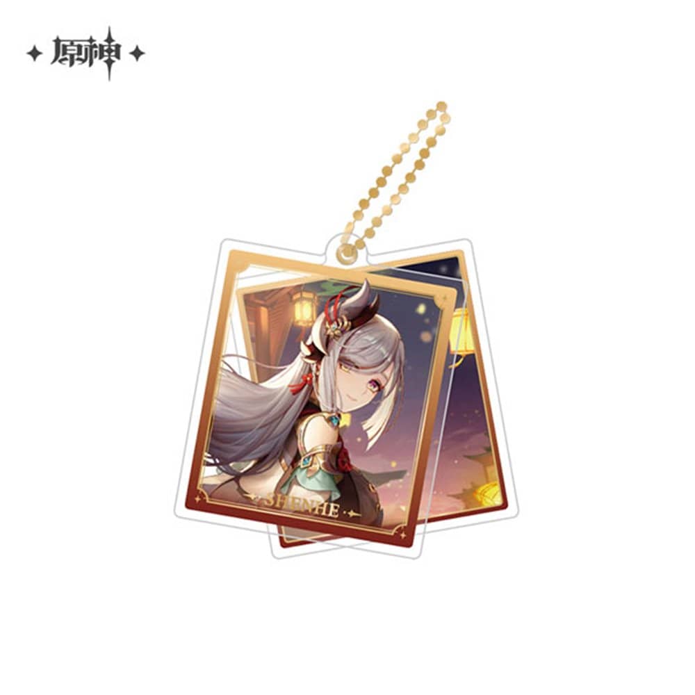 Shenhe – Genshin Impact Chara Double Acrylic Keychain