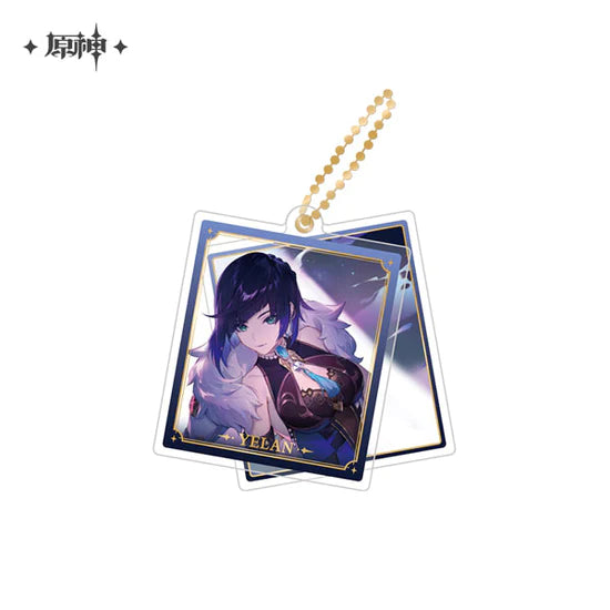 Yelan – Genshin Impact Chara Double Acrylic Keychain