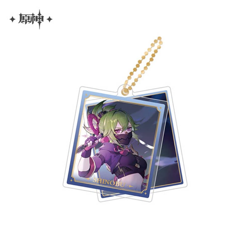 Shinobu – Genshin Impact Chara Double Acrylic Keychain