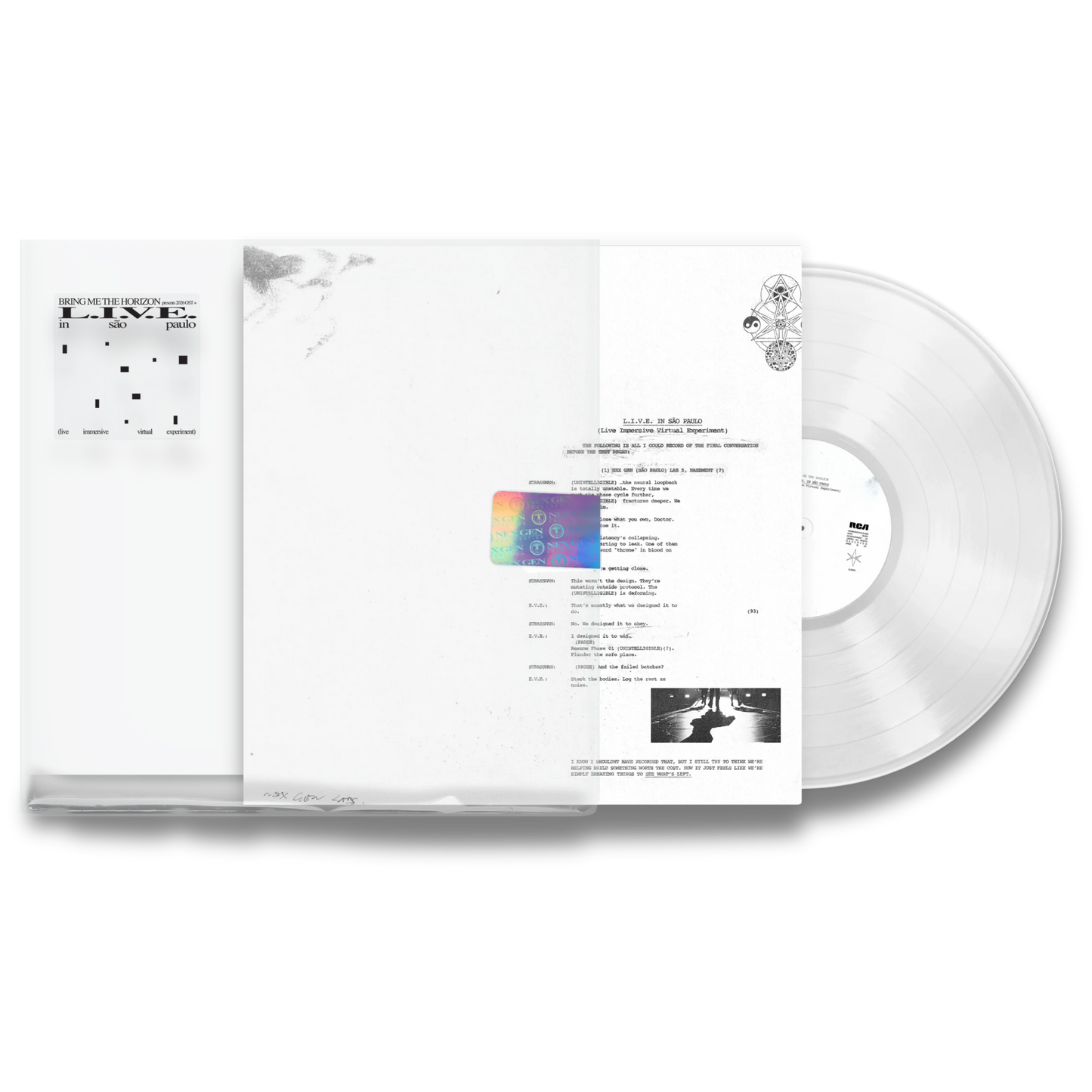 Bring Me The Horizon – L.I.V.E. In São Paulo (2LP, Crystal Clear Vinyl)