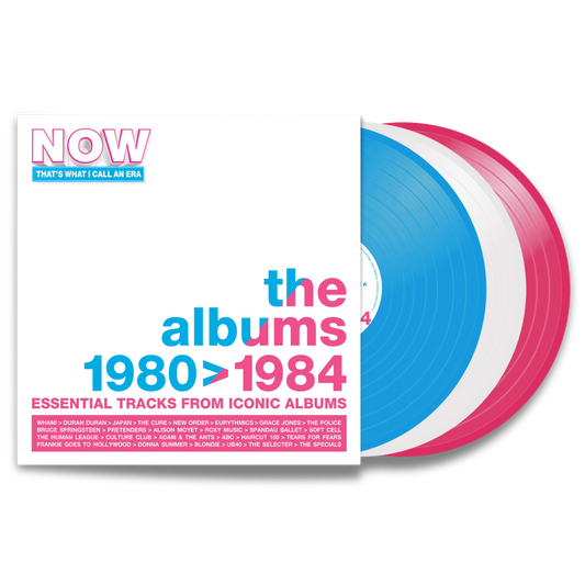 NOW That's What I Call An Era: The Albums 1980 > 1984 (3LP, Blue & White & Red Vinyl)
