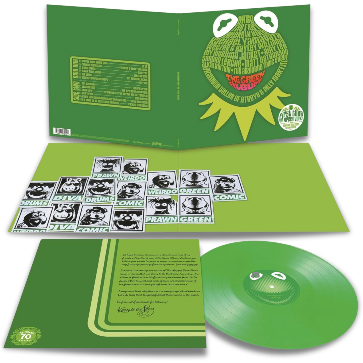 The Muppets – The Green Album (Green Vinyl)