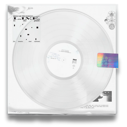 Bring Me The Horizon – L.I.V.E. In São Paulo (2LP, Crystal Clear Vinyl)