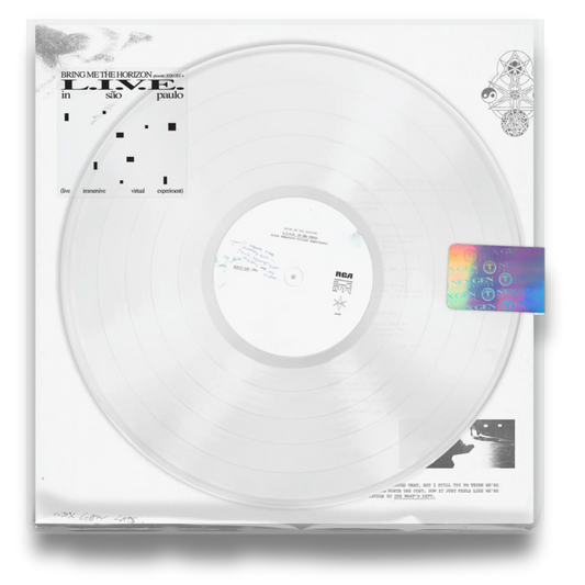 Bring Me The Horizon – L.I.V.E. In São Paulo (2LP, Crystal Clear Vinyl)