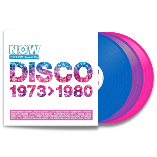 Now That's What I Call An Era Disco 1973 > 1980 (3LP, Blue/Violet/Pink Vinyl)