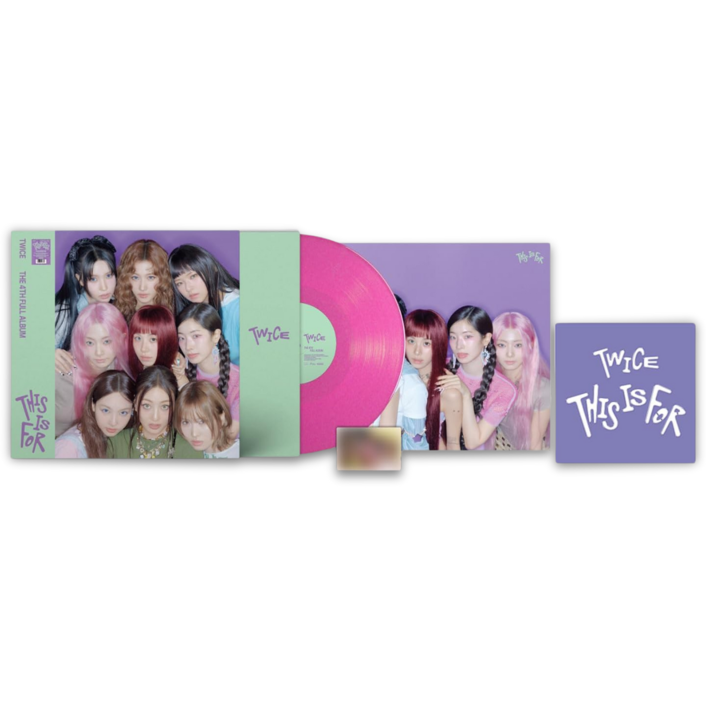 Twice – This Is For (Dragonfruit Glitter Vinyl, Limited Edition)