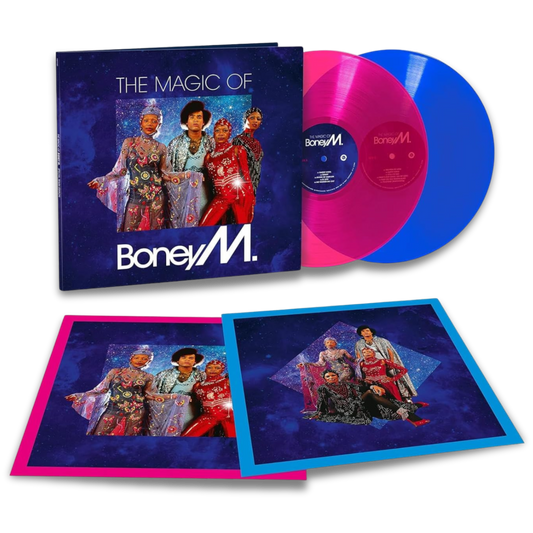 Boney M. – The Magic Of Boney M. (Special Remix Edition) (2LP, Transparent Magenta & Blue Vinyl)