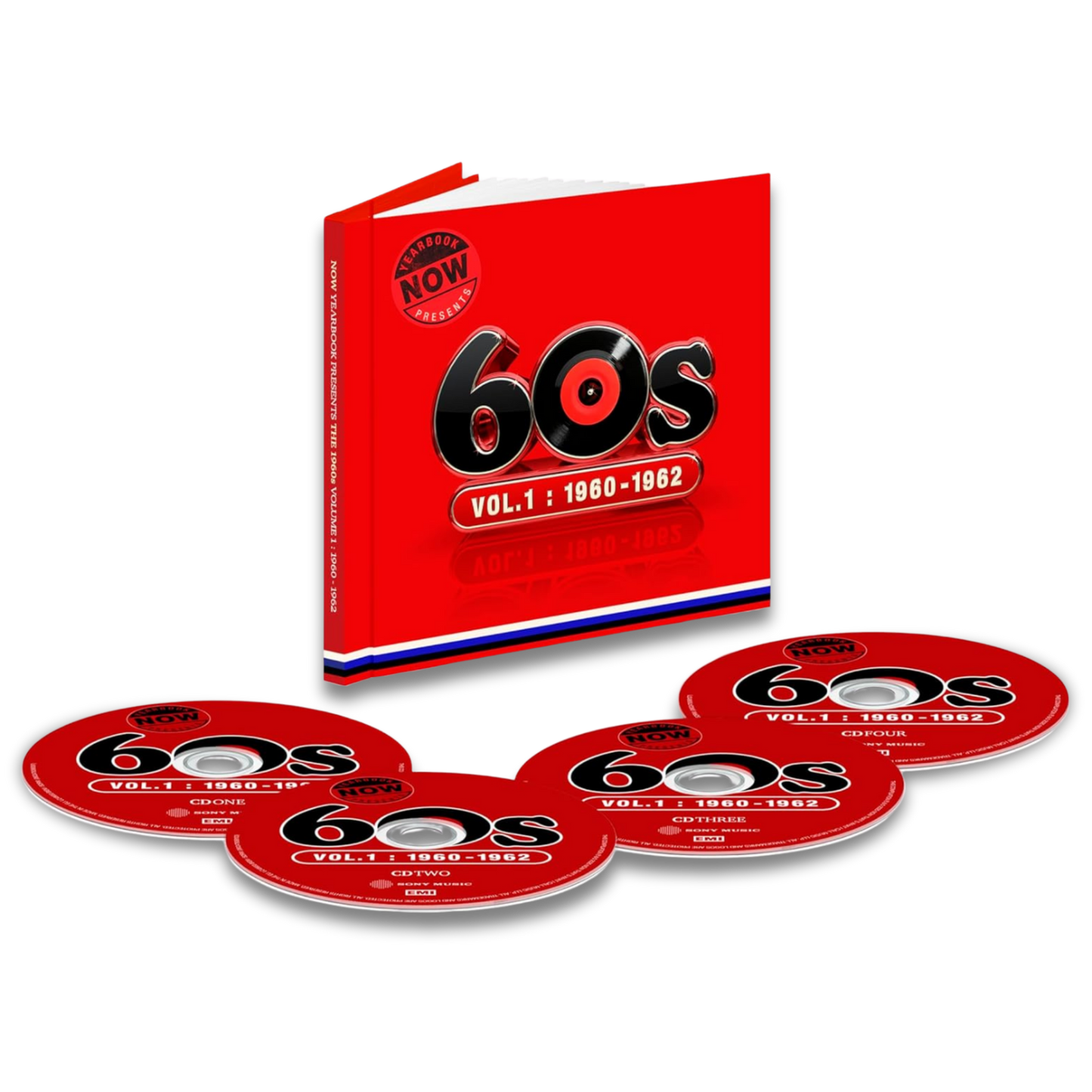 Now Yearbook Presents – The 60s - Volume 1: 1960-1962 (4CD, Deluxe Edition)