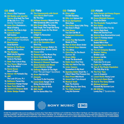 NOW That's What I Call An 80s Summer (4CD)