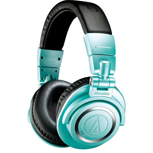 AUDIO TECHNICA ATH-M50XBT2 WIRELESS OVER-EAR HEADPHONE - ICE BLUE