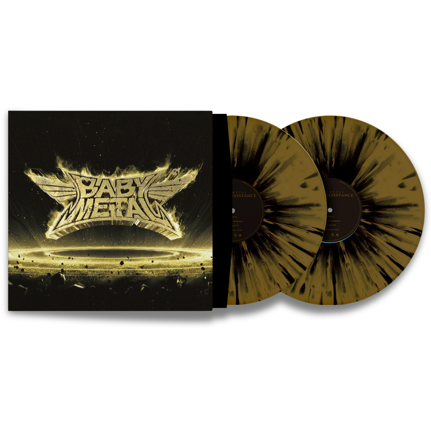 Babymetal – Metal Resistance (2LP, Gold with Black Splatter Vinyl)