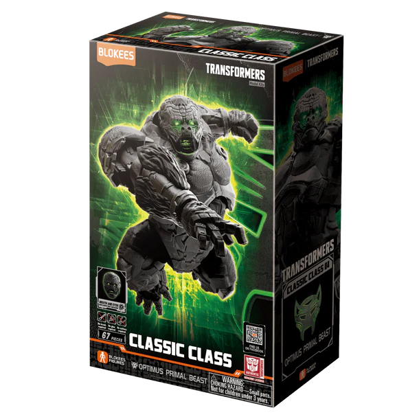 Optimus Primal Beast – Blokees Transformers Classic Class 04: Rise of the Beasts