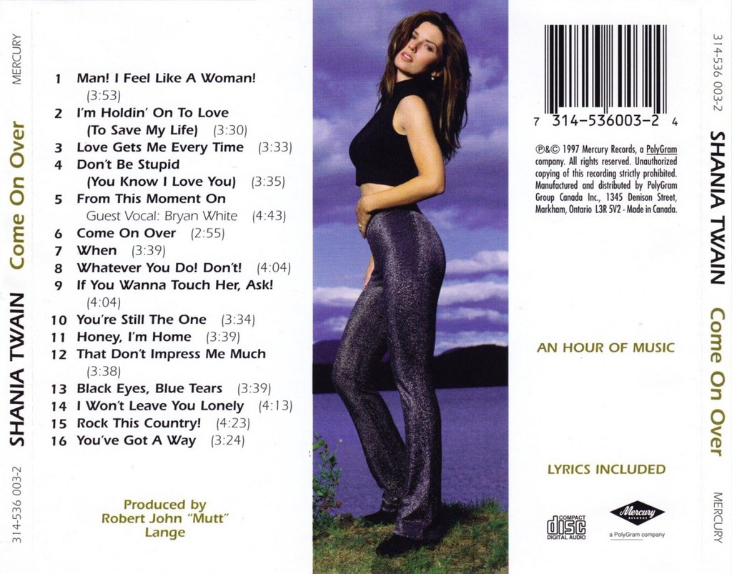 Shania Twain – Come On Over (25th Anniversary Diamond Edition) (2