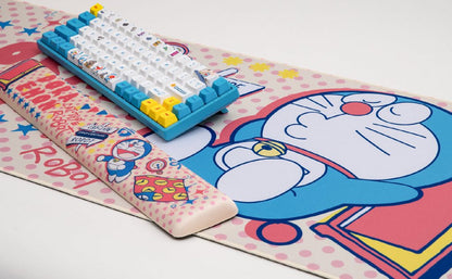Doraemon Macaron Keycap Set (136 Keys)