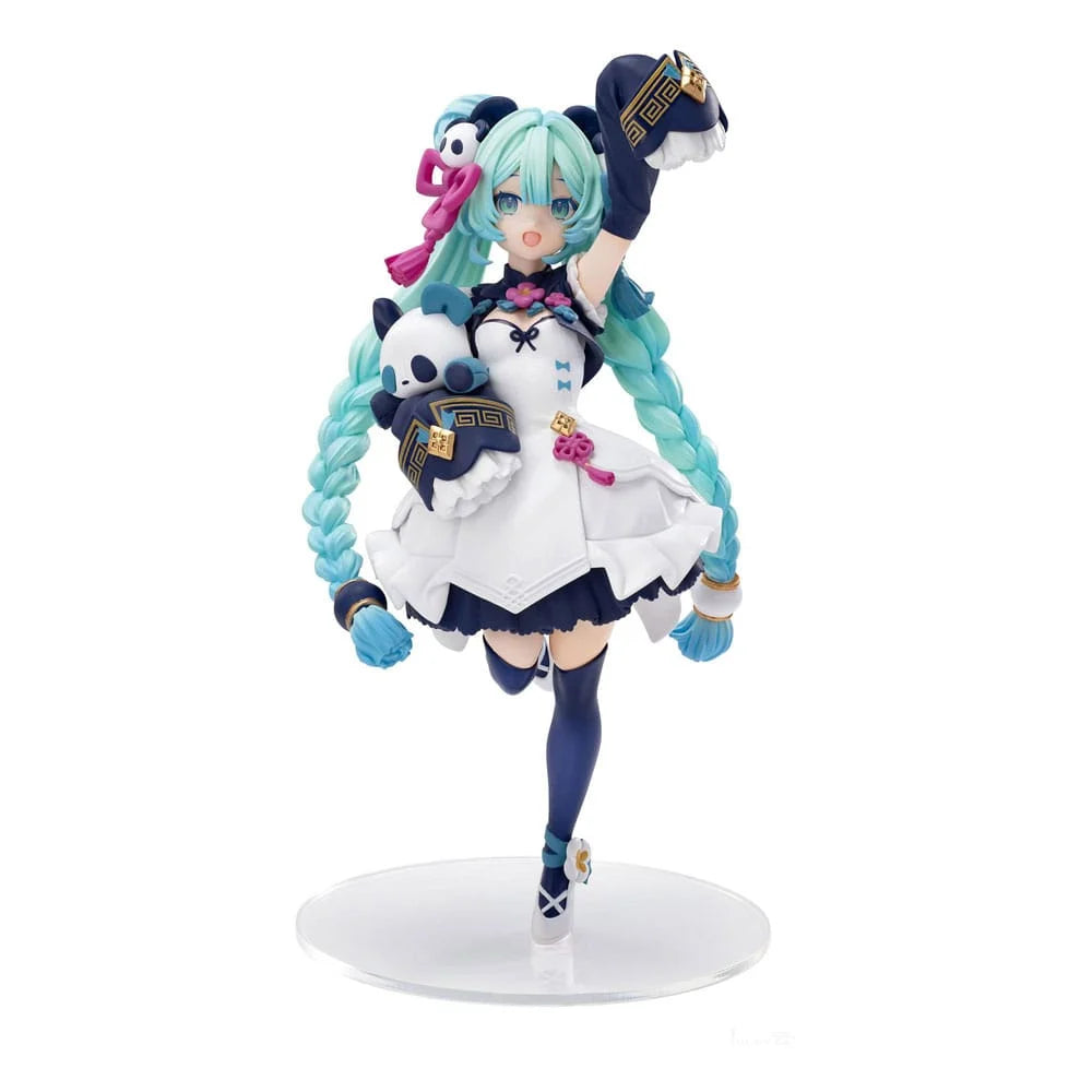 HATSUNE MIKU - HATSUNE MIKU "MODERN CHINA" - STATUE LUMINASTA 18CM