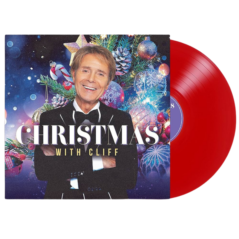 Cliff Richard – Christmas With Cliff (Limited Edition, Red Vinyl)