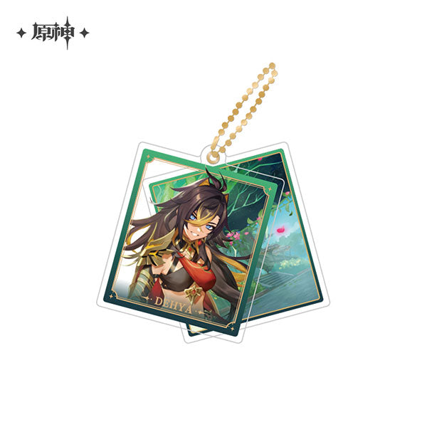 Dehya – Genshin Impact Chara Double Acrylic Keychain