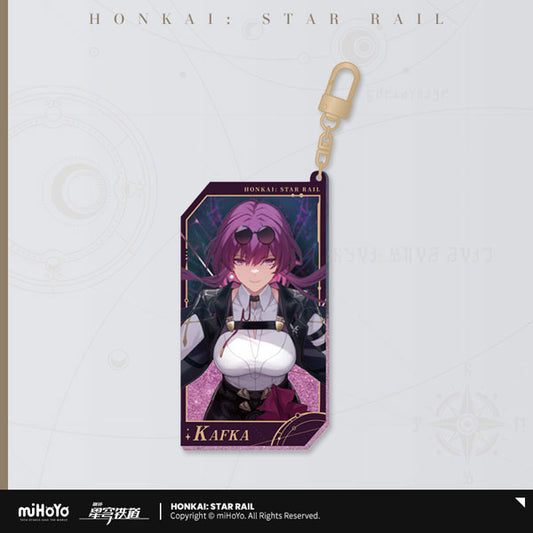 Kafka – Honkai: Star Rail Stars Invitation Series Acrylic Charm