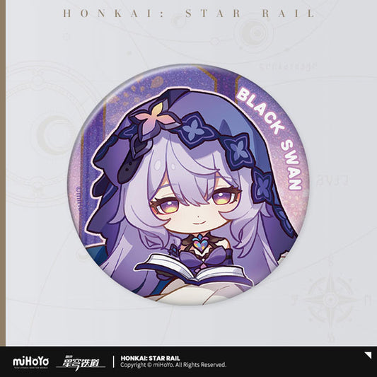 Black Swan – Honkai: Star Rail Lunar New Year Series Can Badge