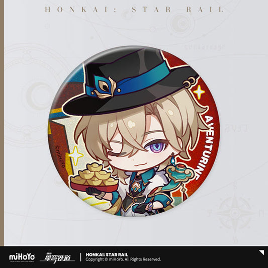 Aventurine – Honkai: Star Rail Lunar New Year Series Can Badge