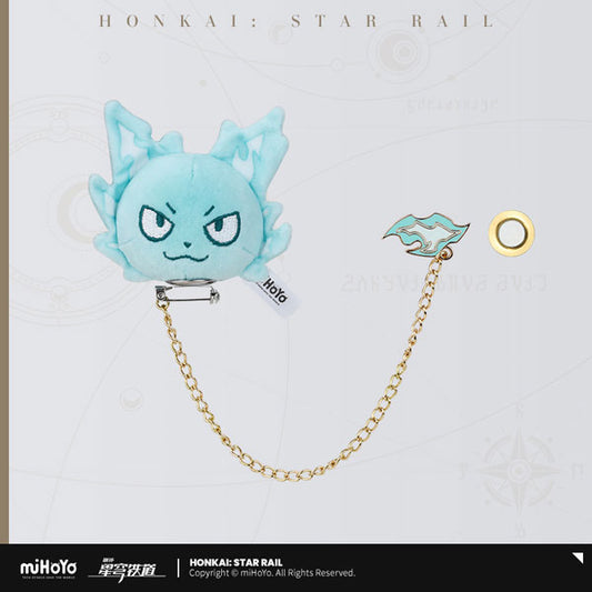 Mr. Tail – Honkai: Star Rail Plush Badge Standby Style