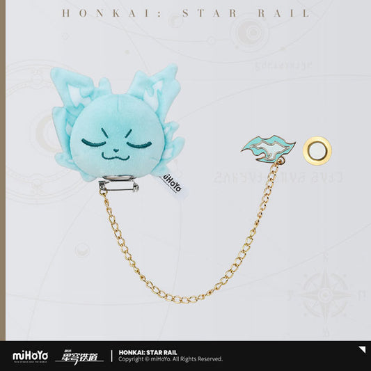 Mr. Tail – Honkai: Star Rail Plush Badge Confident Style