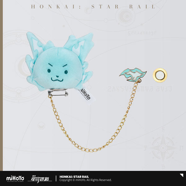 Mr. Tail – Honkai: Star Rail Plush Badge Cute Style