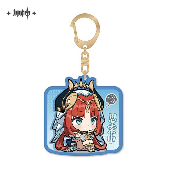 Nilou – Genshin Impact Chibi Stamp Series Acrylic Keychain