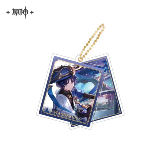 Wanderer – Genshin Impact Theme Chara Double Acrylic Keychain