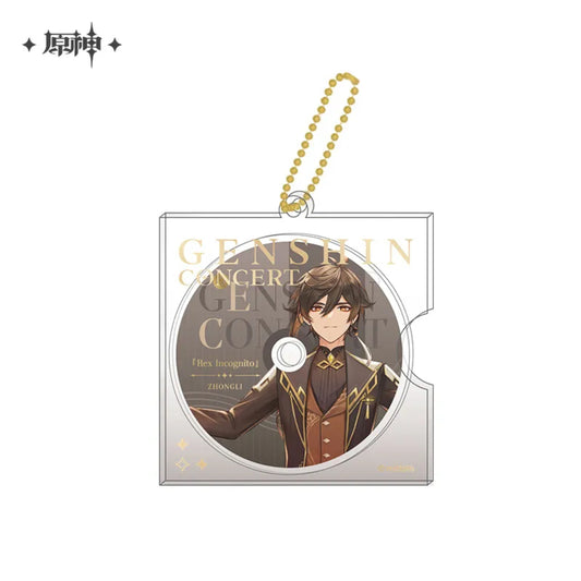 Zhongli – Genshin Impact Concert 2023 "Melodies of an Endless Journey" CD-Style Keychain